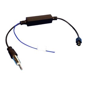 Antenna jelerősítő Fakra->DIN műanyag házas