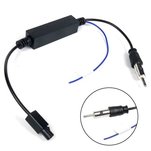 Antenna jelerősítő Fakra->DIN műanyag házas