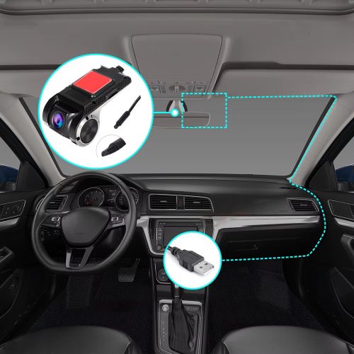 Menetrözítő kamera HD rögzítő DVR