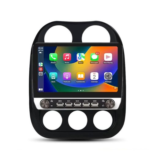 Jeep Compass  2011-2018 Android autórádió multimédia fejegység Extra kijelzővel