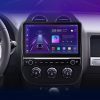 Jeep Compass  2011-2018 Android autórádió multimédia fejegység Extra kijelzővel