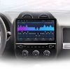 Jeep Compass  2011-2018 Android autórádió multimédia fejegység Extra kijelzővel