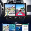 Jeep Compass  2011-2018 Android autórádió multimédia fejegység Extra kijelzővel