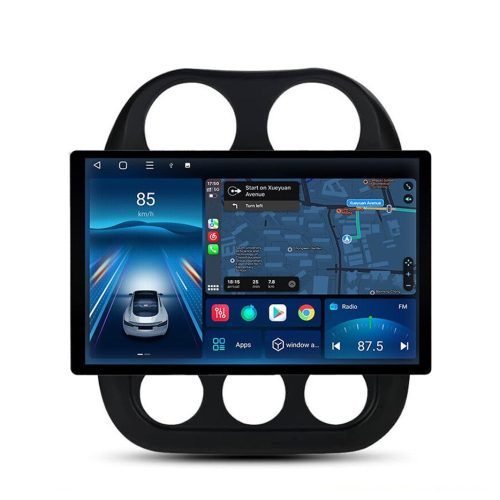 Jeep Patriot  2011-2018 Android autórádió multimédia fejegység Extra kijelzővel