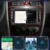 Mercedes CLK osztály W219 - 1998-04 Android autórádió multimédia fejegység 7colos