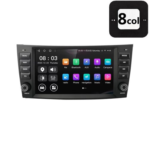 Mercedes CLS osztály W219 - 2004-09 Android autórádió multimédia fejegység 8colos