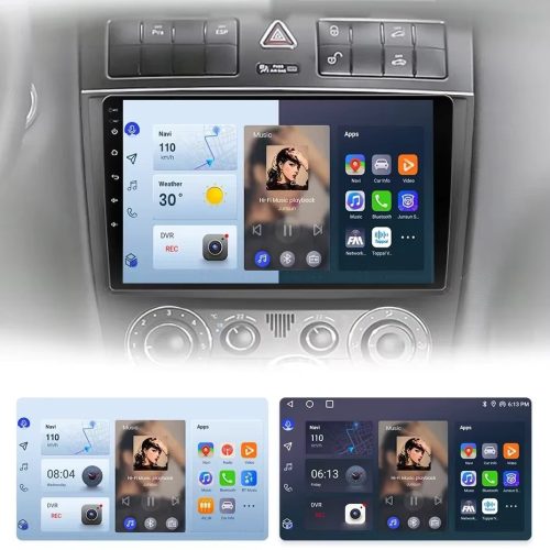 Mercedes C osztály W203 - 2005-07 Android autórádió multimédia fejegység