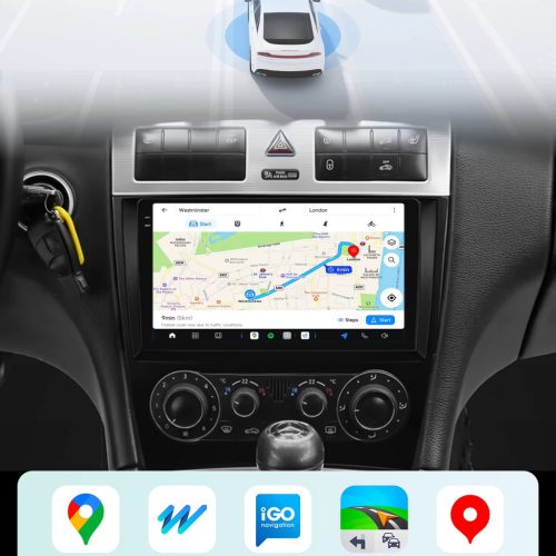 Mercedes C osztály W203 - 2005-07 Android autórádió multimédia fejegység