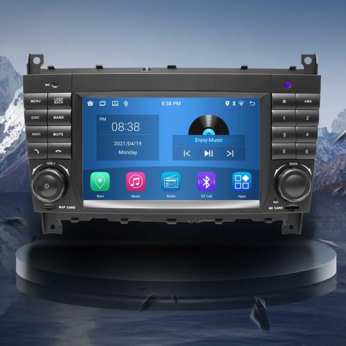 Mercedes C osztály W203 - 2004-07 Android autórádió multimédia fejegység 7colos