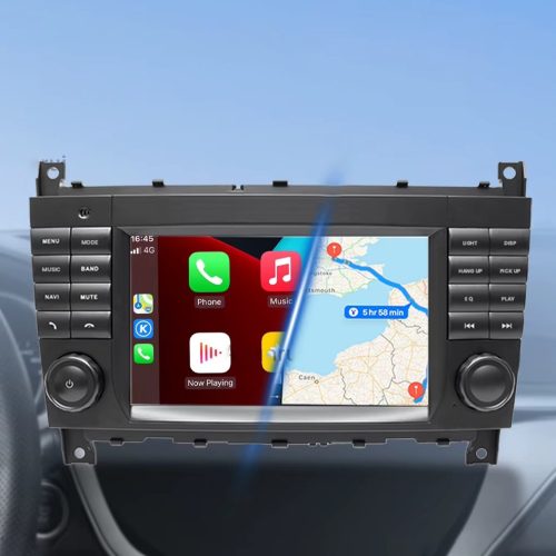 Mercedes C osztály W203 - 2004-07 Android autórádió multimédia fejegység 7colos