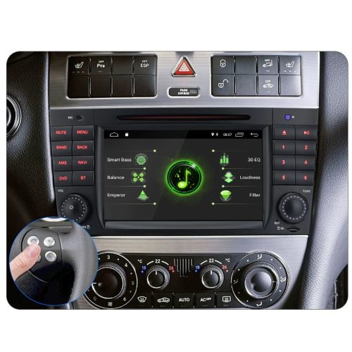 Mercedes C osztály W203 - 2004-07 Android autórádió multimédia fejegység 7colos
