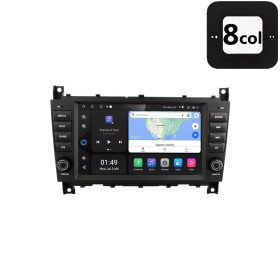   Mercedes C osztály W203 - 2004-07 Android autórádió multimédia fejegység 8colos