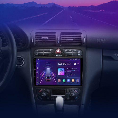 Mercedes C osztály W203 - 2001-05 Android autórádió multimédia fejegység