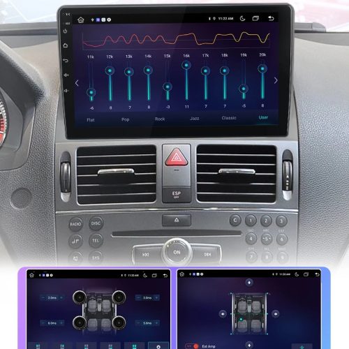 Mercedes C osztály W204 - 2007-10 Android autórádió multimédia fejegység