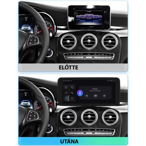 Mercedes C osztály W205 - 2014-18 Android autórádió multimédia fejegység
