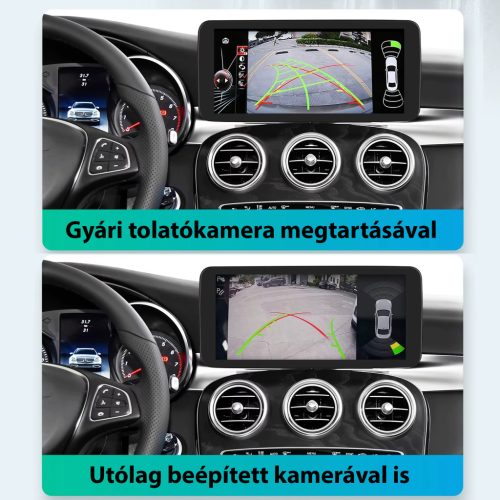 Mercedes C osztály W205 - 2014-18 Android autórádió multimédia fejegység