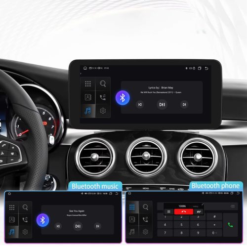 Mercedes C osztály W205 - 2014-18 Android autórádió multimédia fejegység