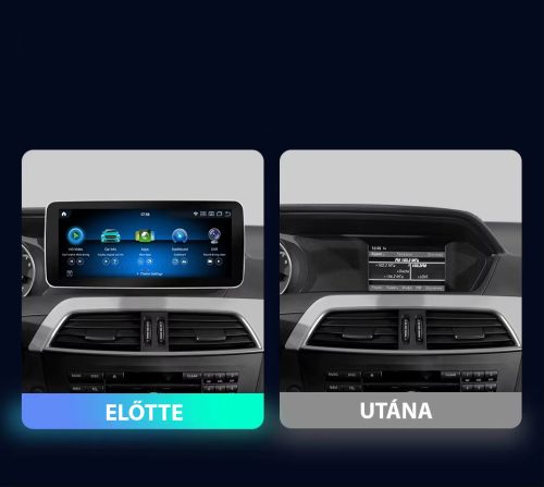 Mercedes C osztály W205 - 2011-14 Android autórádió multimédia fejegység