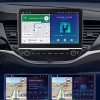 Opel Astra K 2015-2021 Android autórádió multimédia fejegység Extra kijelzővel