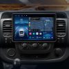 Opel Vivaro B 2014-2020 Android autórádió multimédia fejegység Extra kijelzővel