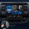 Opel Vivaro B 2014-2020 Android autórádió multimédia fejegység Extra kijelzővel