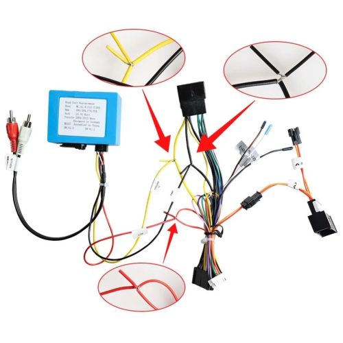 Optikai kábel átalakító dekóder autórádiókhoz 