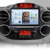 Peugeot Partner 2008-2019 Android autórádió multimédia fejegység Extra kijelzővel