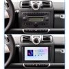 Smart Fortwo 2007-2010 Android autórádió multimédia fejegység 9col