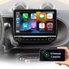 Smart Fortwo 2014-2020 Android autórádió multimédia fejegység Extra kijelzővel