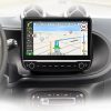Smart Fortwo 2014-2020 Android autórádió multimédia fejegység Extra kijelzővel