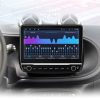 Smart Fortwo 2014-2020 Android autórádió multimédia fejegység Extra kijelzővel