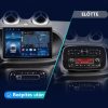 Smart Fortwo 2014-2020 Android autórádió multimédia fejegység Extra kijelzővel