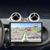 Smart Fortwo 2014-2020 Android autórádió multimédia fejegység Extra kijelzővel