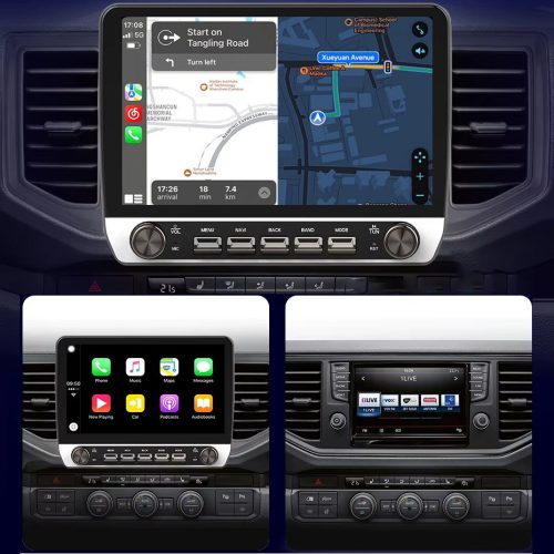 Volkswagen Crafter 2017-2021 Android autórádió multimédia fejegység Extra kijelzővel