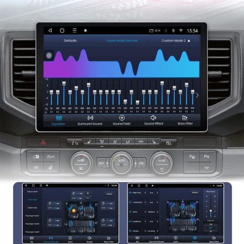 Volkswagen Crafter 2017-2021Android autórádió multimédia fejegység Extra nagy kijelzővel