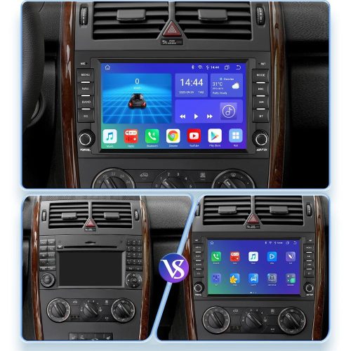 Volkswagen Crafter - 2006-12 Android autórádió multimédia fejegység 8colos