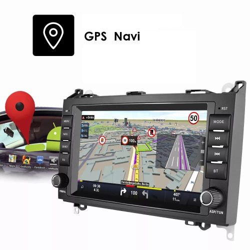 Volkswagen Crafter - 2006-12 Android autórádió multimédia fejegység 8colos