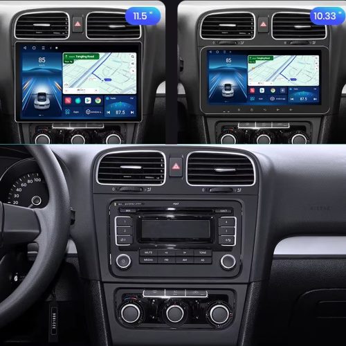Volkswagen Golf 6 2008-2013 Android autórádió multimédia fejegység Extra nagy kijelzővel