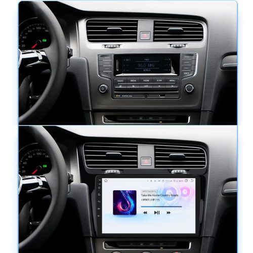 Volkswagen Golf 7 2013-2020 Android autórádió multimédia fejegység 9col