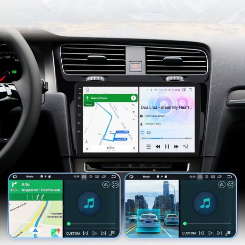 Volkswagen Golf 7 2013-2020 Android autórádió multimédia fejegység 9col