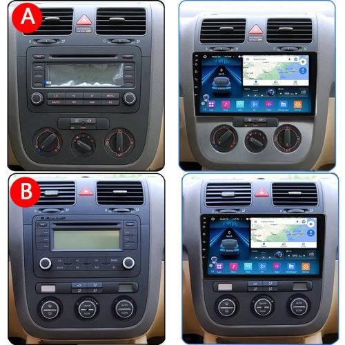 Volkswagen Jetta 5 2005-2010 Android autórádió multimédia fejegység 10col