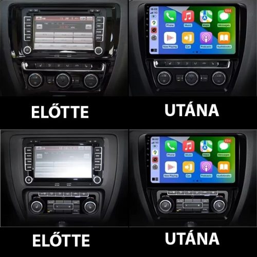 Volkswagen Jetta 6 2011-2018 Android autórádió multimédia fejegység 10col