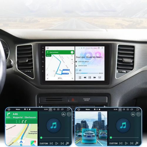 Volkswagen T-Roc 2018-2022 Android autórádió multimédia fejegység 9col